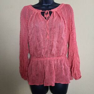 Bellatrix Sheer Embroidered Blouse